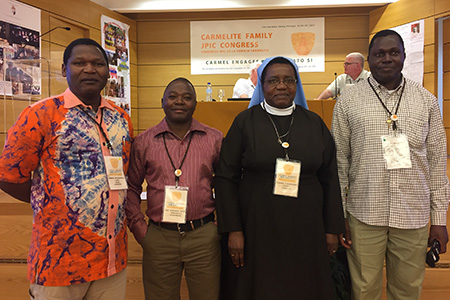  African Carmelites from Zimbabwe, Mozambique at an international meeting in Fatima, Portugal.