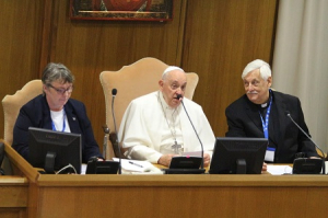 Pope Francis addresses the Assembly of the USG