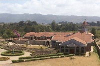 Aerial view of the monastery of Our Lady of Mount Carmel in Machakos, Kenya