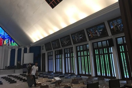 Terremoto daña Fundación en Indonesia