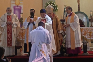 Ordination of Nicolas Ubaldo Carrizales of the Catalonian Province in Maturin, Venezuela