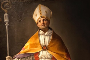 Saint Andrew Corsini (1639) - National Art Gallery of Bologna, Italy.