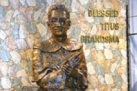 The bust of St. Titus Brandsma, sculpted by Napoleon V. Abueva in 2002