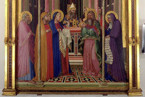 Presentation at the Temple by Ambrogio Lorenzetti, 1342 (Galleria degli Uffizi, Florence)