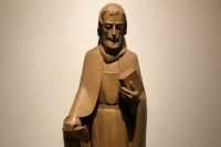 San Jos&eacute;. Escultura de madera.