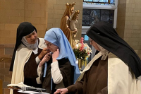 Investiture at Carmelite Monastery of Allentown (USA)