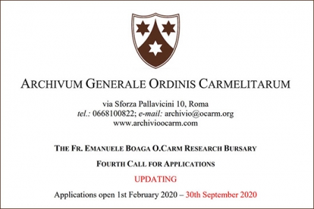 Activities of the Carmelite General Archive