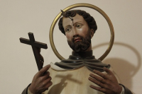 Statue of Bl Aloysius Rabatà, Basilica-Santuary of the Madonna, Trapani, Sicily