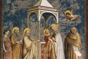 Giotto di Bondone - No. 19 Scenes from the Life of Christ - 3. Presentation of Christ at the Temple