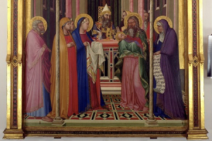 Presentation at the Temple by Ambrogio Lorenzetti, 1342.