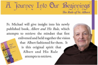 Carmelite Institute Plans Webinar on Rule of St. Albert