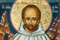 Icon of St. John of the Cross, Priest and Doctor of the Church.