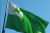The flag of Esperanto, the verda stelo